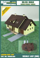 Single-Family House Olza Max scale 1:87 (H0) 