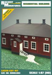 Residential Building scale 1:87 (H0) 
