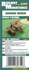Gartenbank scale 1:87 (H0) 