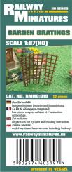 Garden Gratings scale 1:87 (H0) 