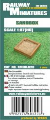 Sandkasten. scale 1:87 (H0) 