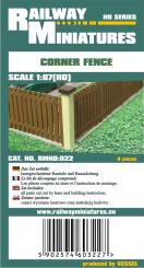 Eckzaun scale 1:87 (H0) 