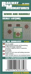 Abwasserkanal und Schacht scale 1:87 (H0) 