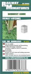 Geodesy Cube scale 1:87 (H0) 