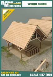 Arbeitsschuppen scale 1:87 (H0) 