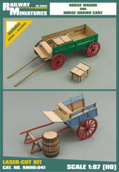 Pferdewagen scale 1:87 (H0) 