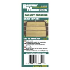 Railway Crossing Scale 1:87 (H0) 