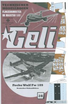 Focke Wulf Fw 189 