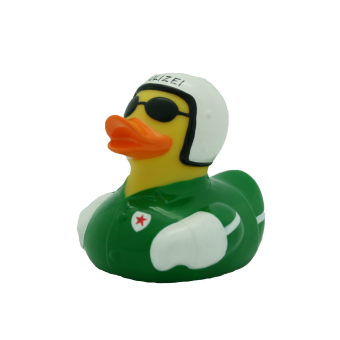 Motorcycle police  duck - design by LILALU 