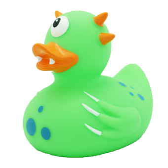 Monster duck, green - design by LILALU 