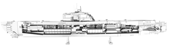 German U-Boat Type XXI 
