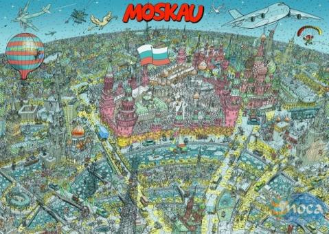 Puzzle Moskau 500 