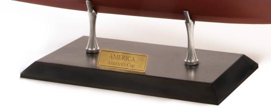 America America’s cup  Schiffs Ständer 