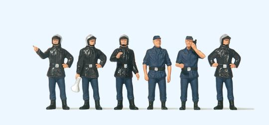 Feuerwehrmänner Frankreich. M 