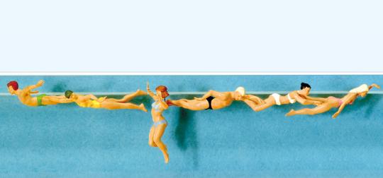 Schwimmende 