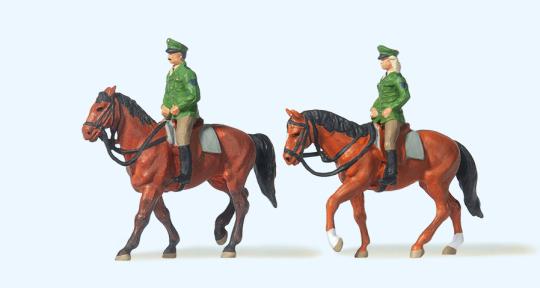 Berittene Polizei. Deutschlan 