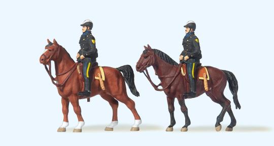 Berittene Polizei. USA 