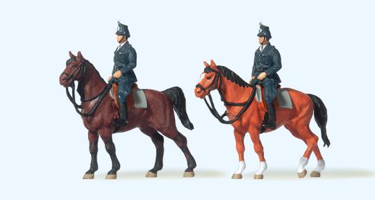 Berittene Polizei. Deutschlan 