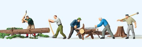Holzfäller. Stämme 