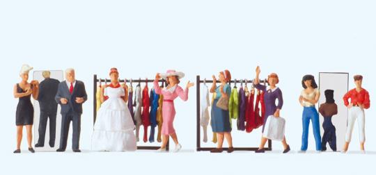 In der Modeboutique 