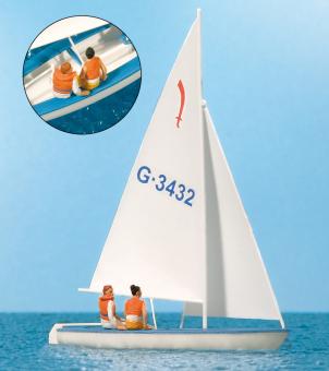 Segler (1). Segelboot Korsar 