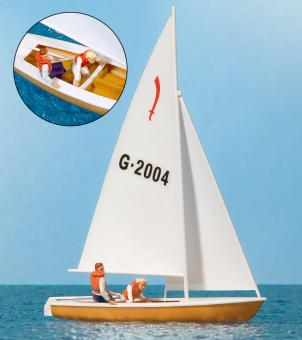 Segler (4). Segelboot Korsar 
