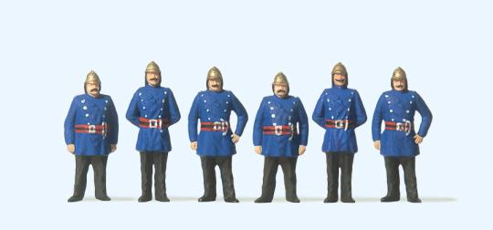 Feuerwehrmänner. Um 1900 