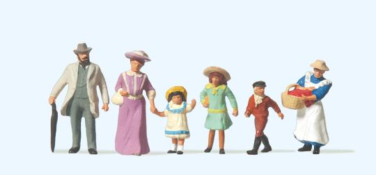 Familie. Um 1900 