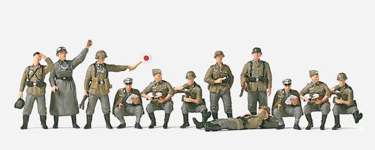 Rastende Infanterie. Feldgend 