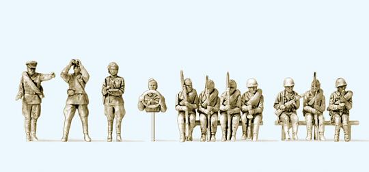 Infanteristen aufgesessen. Ud 