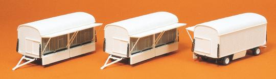 Käfigwagen ohne Beschriftung. 