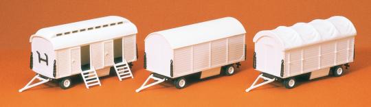 Pack- und Toilettenwagen ohne 