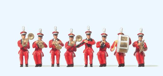 Zirkusband sitzend 