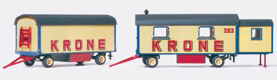 Wohnwagen und Packwagen 
