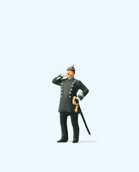 Berliner Polizist. Um 1900 
