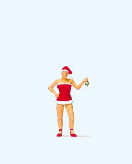 Weihnachtsfräulein mit Glöckc 