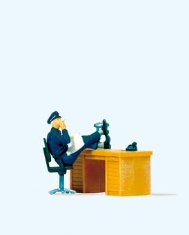 Sitzender Polizist USA 