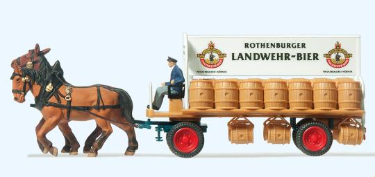 Brauereiwagen. Fertigmodell 