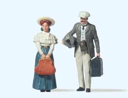 Paar auf Reisen 