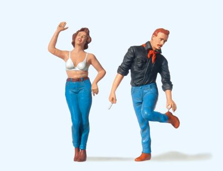Paar in Jeans 