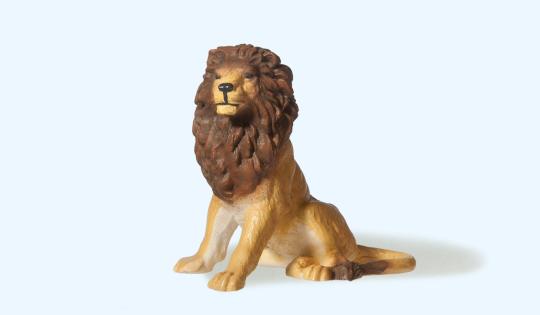 Löwe sitzend 