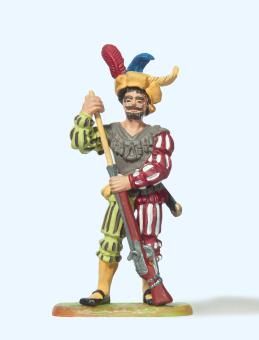 Landsknecht stehend, Gewehr l 