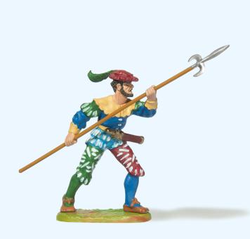 Landsknecht mit Spieß 