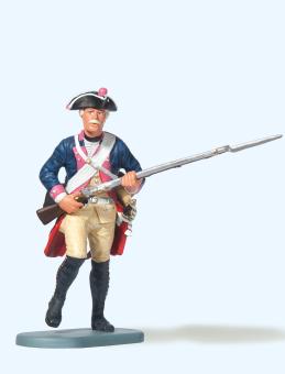Musketier stürmend 