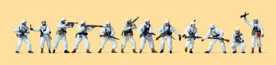 Infanterie im Gefecht. Winter 