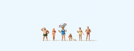 Familie Krause am Strand 