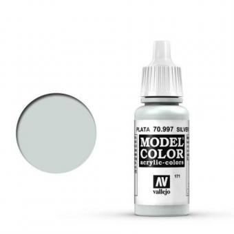 Vallejo Model Color Silber (Silver) 