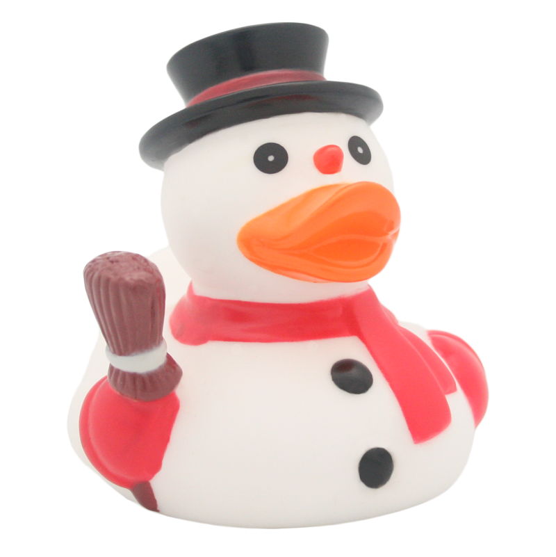 snowman rubber duck