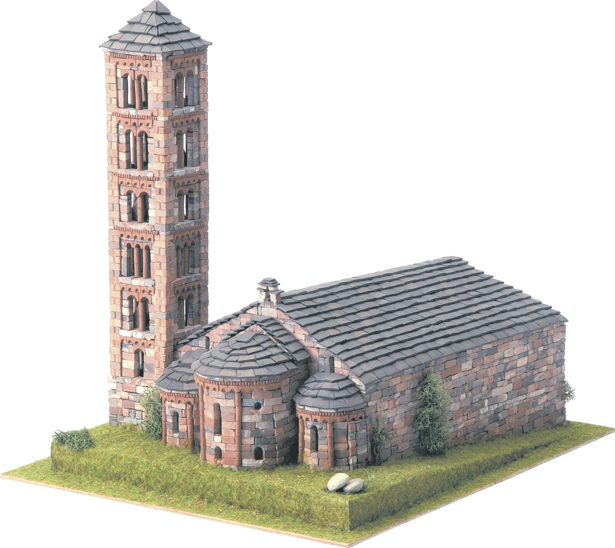 Domus Kits 40503 ROMANICA 26 Sta. Maria de Taùll 1:87 Kit Modellino
